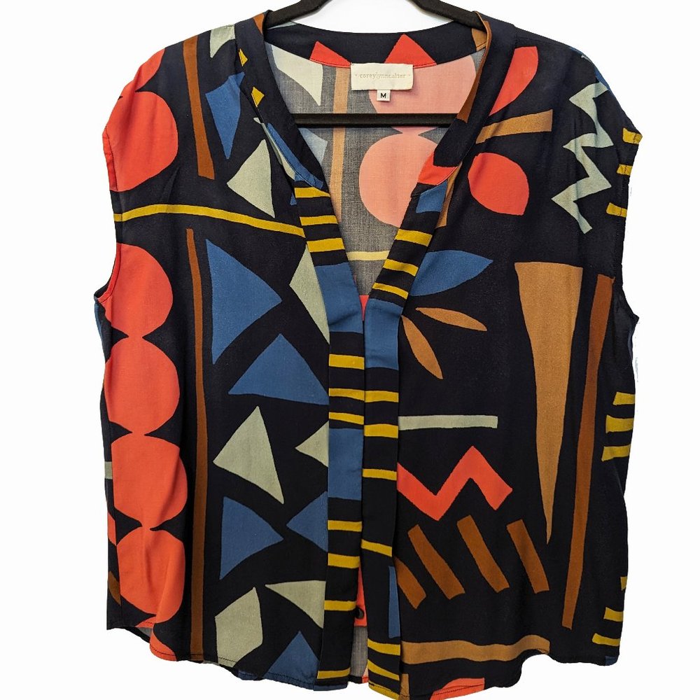 Anthropologie Coreylynn Calter Gia Blouse